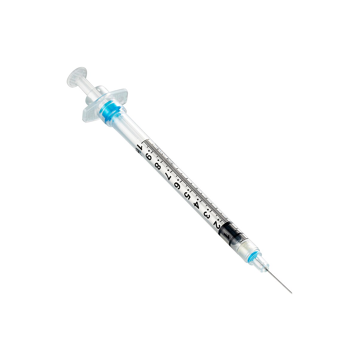 SOL-CARE 1mL Safety Syringe, 25G x 5/8'' | Azer Scientific